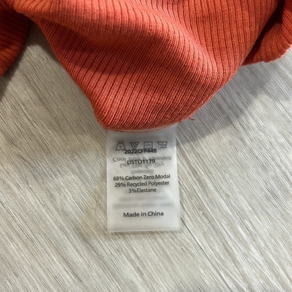 nwt // universal standard ribbed faux wrap top - Picture 4 of 7